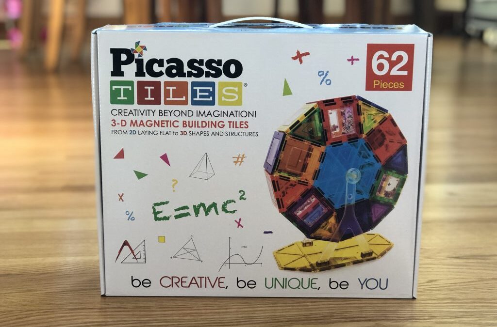 Toy Testing: Picasso Tiles Ferris Wheel Set